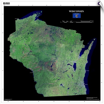 Wisconsin - USGS State Mosaic