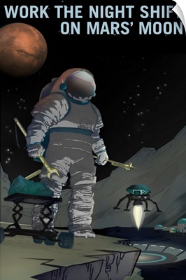 Work the Night Shift on Martian Moon Phobos