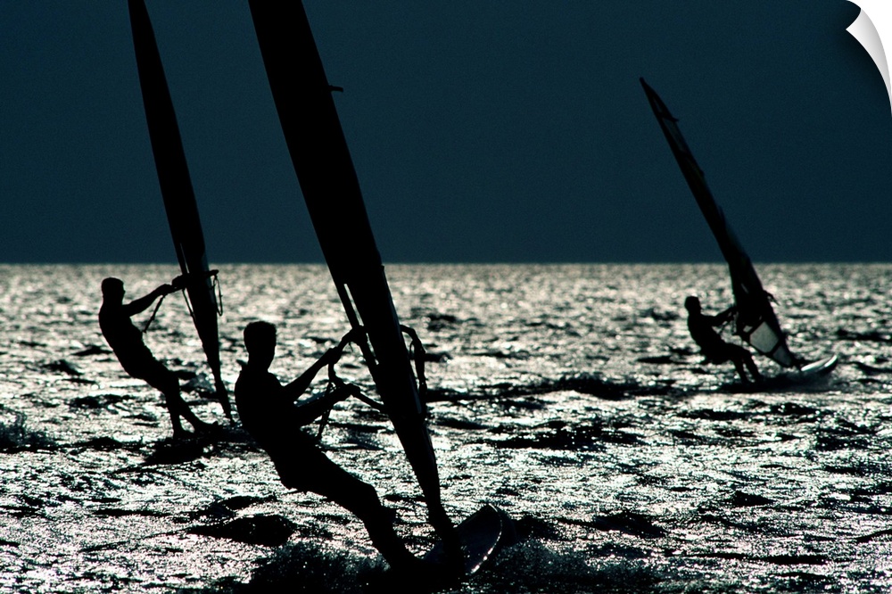Windsurfing at Cape Hatteras National Seashore.
