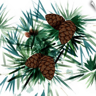 Christmas Hinterland II Pine Cones