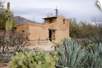 Adobe Mission, De Grazia Gallery in the Sun, Tucson, Arizona