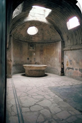 Baths, Pompeii, Campania, Italy, Europe