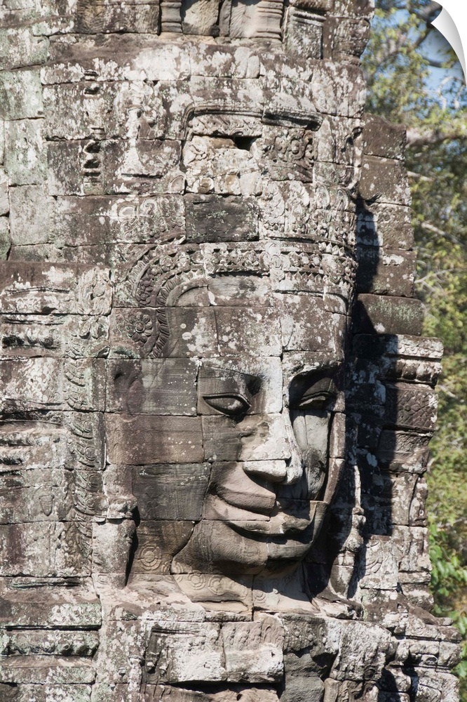 Bayon Temple, Buddhist, Angkor Thom, Angkor, Siem Reap, Cambodia, Asia