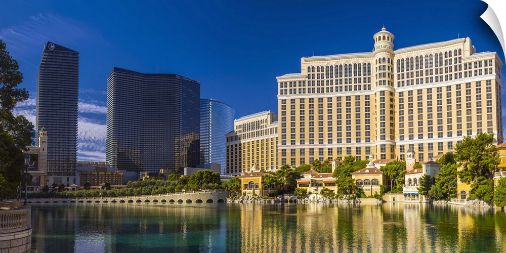 Bellagio Hotel, The Strip, Las Vegas, Nevada, United States of America, North America.