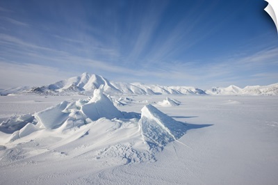 Billefjord, Svalbard, Spitzbergen, Arctic, Norway, Scandinavia