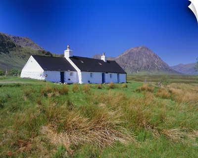 Black Rock Cottage, Glencoe Highlands Region, Scotland, UK