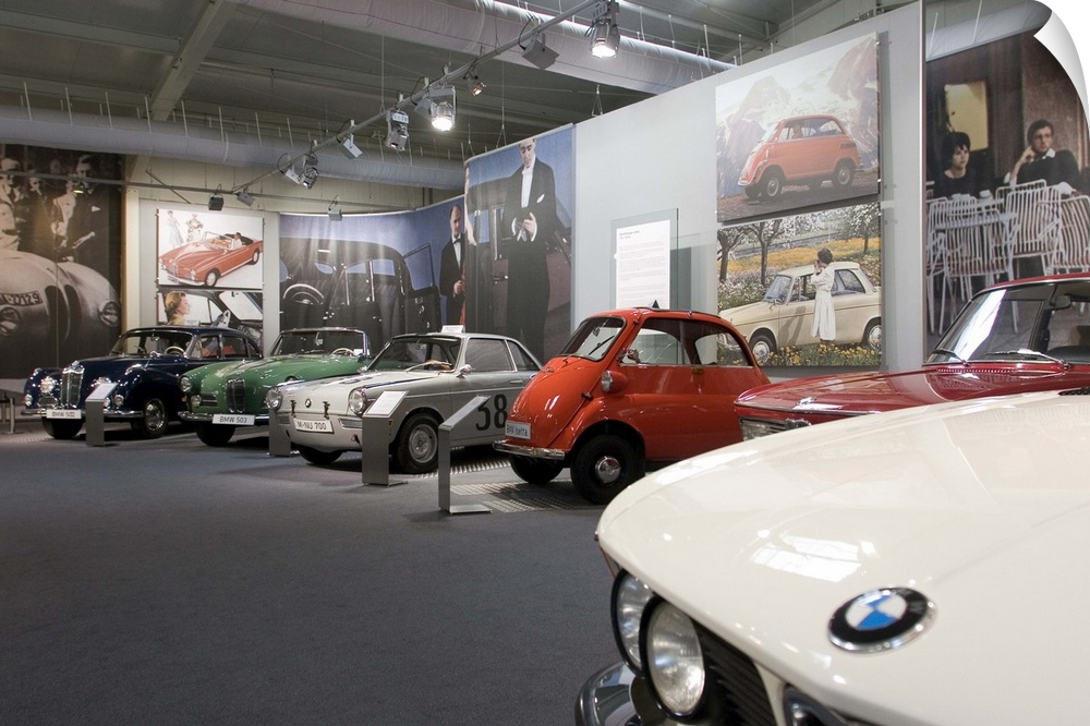 BMW car museum, Munich, Bavaria, Germany, Europe