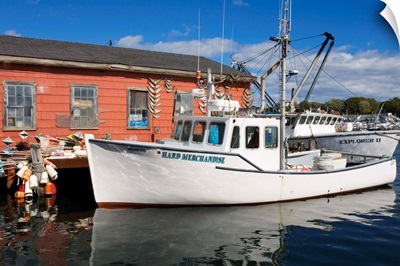 Boathouse in Rocky Neck, Gloucester, Cape Ann, Massachusetts
