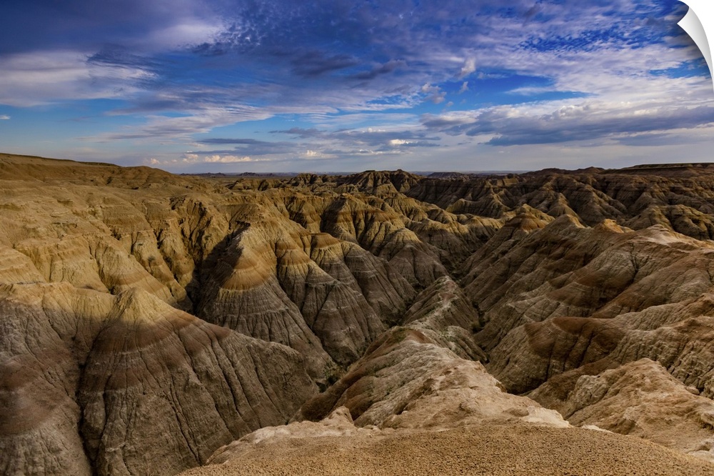 Breathtaking views in the Badlands, South Dakota, United States of America, North America