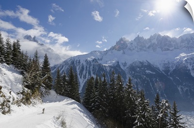 Brevant ski area, Haute-Savoie, French Alps, France