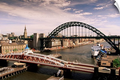 Bridges across the River Tyne, Newcastle-upon-Tyne, England