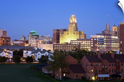Buffalo City skyline, New York State