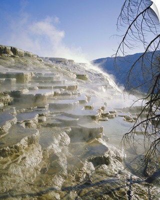 Canary Springs, Mammoth Hot Springs, Yellowstone National Park, Wyoming