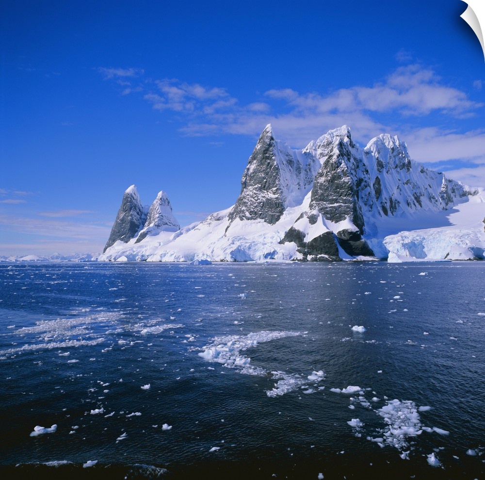 Cape Renard in the Lemaire Channel on the west coast of the Antarctic Peninsula, Antarctica