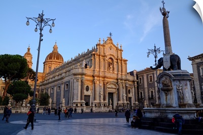 Catania Cathedral, dedicated to Saint Agatha, Catania, Sicily, Italy