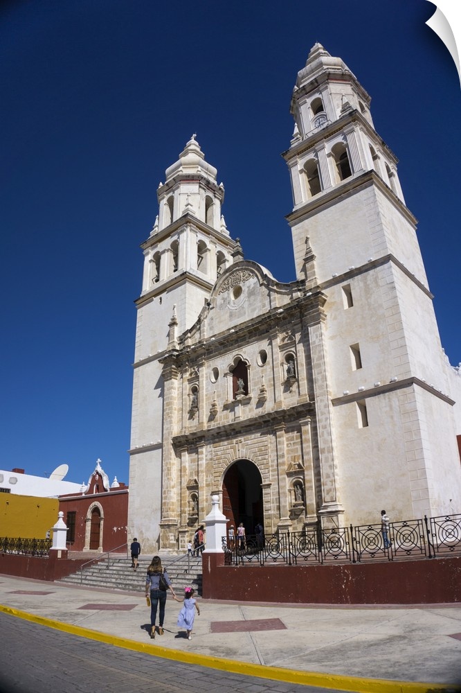 Cathedral, Nuestra Signora de Purisima Concepcion, Campeche, Mexico