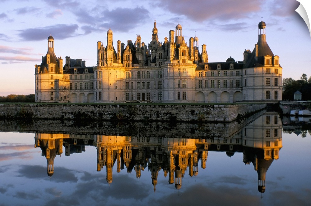 Chateau de Chambord, UNESCO World Heritage Site, Loir-et-Cher, Pays de Loire, Loire Valley, France, Europe