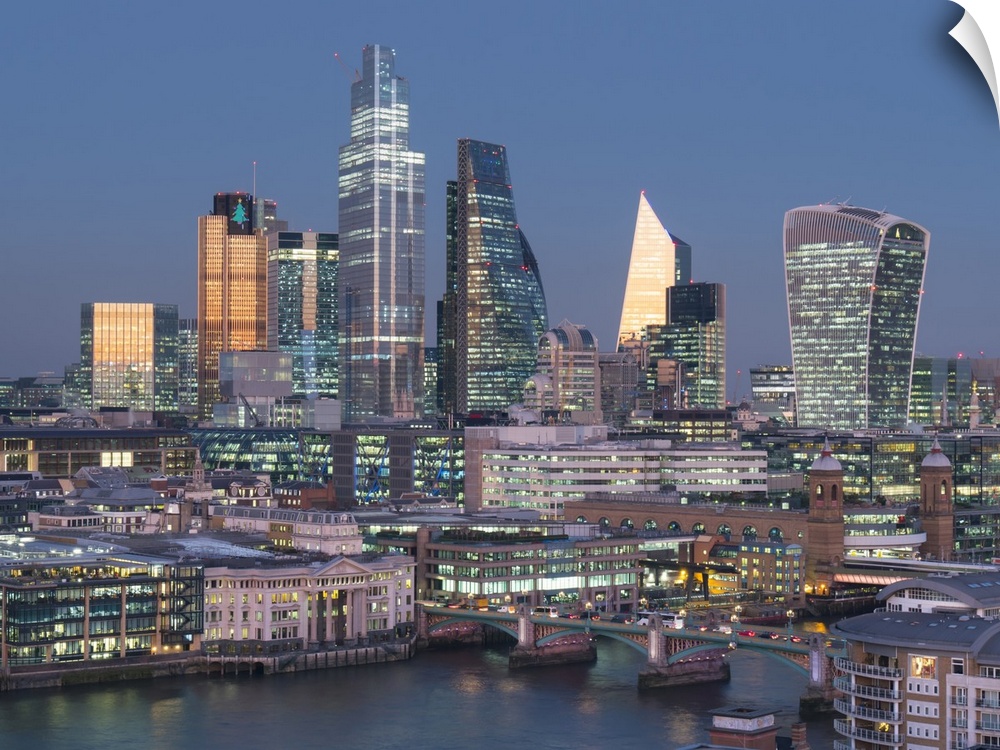 City of London, Square Mile, image shows completed 22 Bishopsgate tower, London, England, United Kingdom, Europe