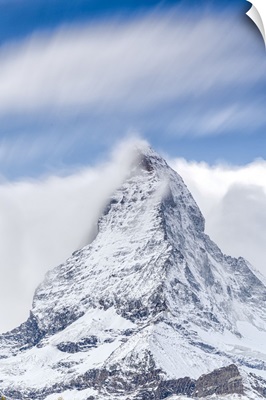 Clouds Over Matterhorn, Pennine Alps, Zermatt, Canton Of Valais, Switzerland,