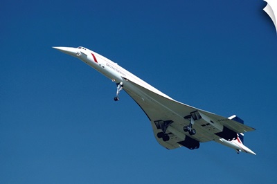 Concorde in flight