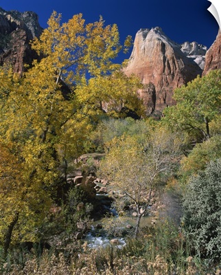Court of the Patriarchs in Zion National Park, Utah
