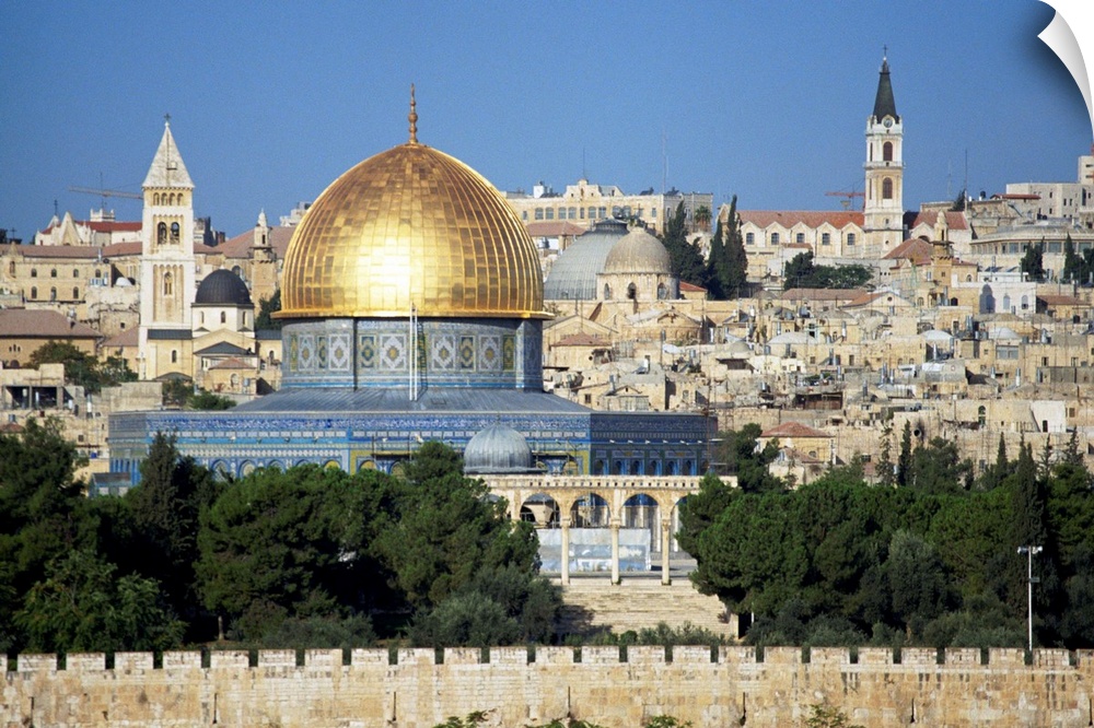 Dome of the Rock and Temple Mount, Jerusalem, Israel