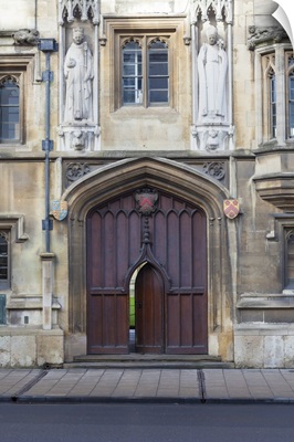 Entrance to All Souls College, Oxford, Oxfordshire, England, UK
