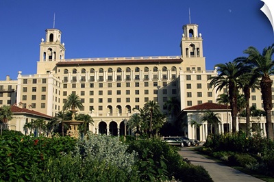 Exterior of The Breakers Hotel, Palm Beach, Florida, USA
