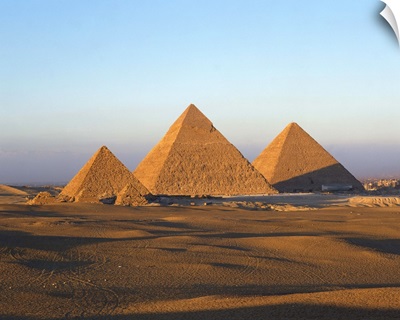 Giza Pyramids, Giza, Cairo, Egypt, North Africa