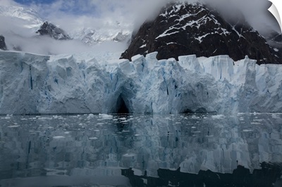 Glacier, Paradise Bay, Antarctic Peninsula, Antarctica, Polar Regions