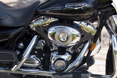 Harley Davidson motorcycle, Key West, Florida