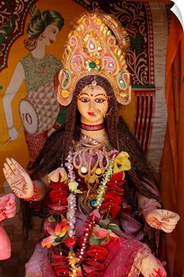 Hindu Goddess, Goverdan, Uttar Pradesh, India, Asia