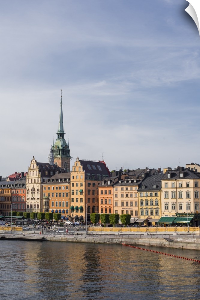 Historic architecture in Gamla Stan, Stockholm, Sweden, Scandinavia, Europe