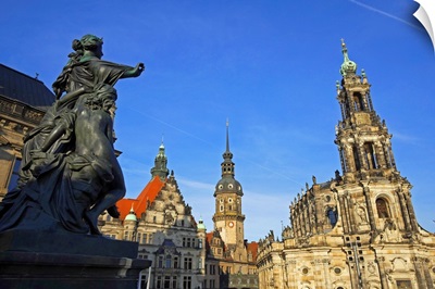 Hofkirche, Dresden, Saxony, Germany