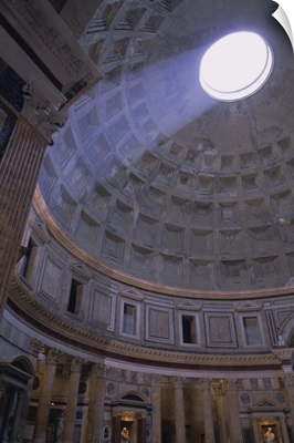 Interior, the Pantheon, Rome, Lazio, Italy