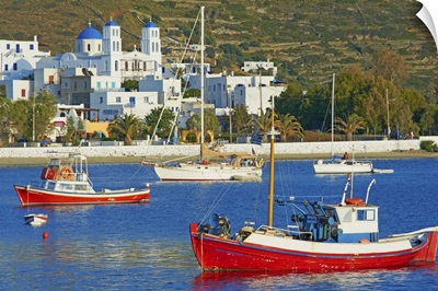 Katapola port, Amorgos, Cyclades, Aegean, Greek Islands, Greece