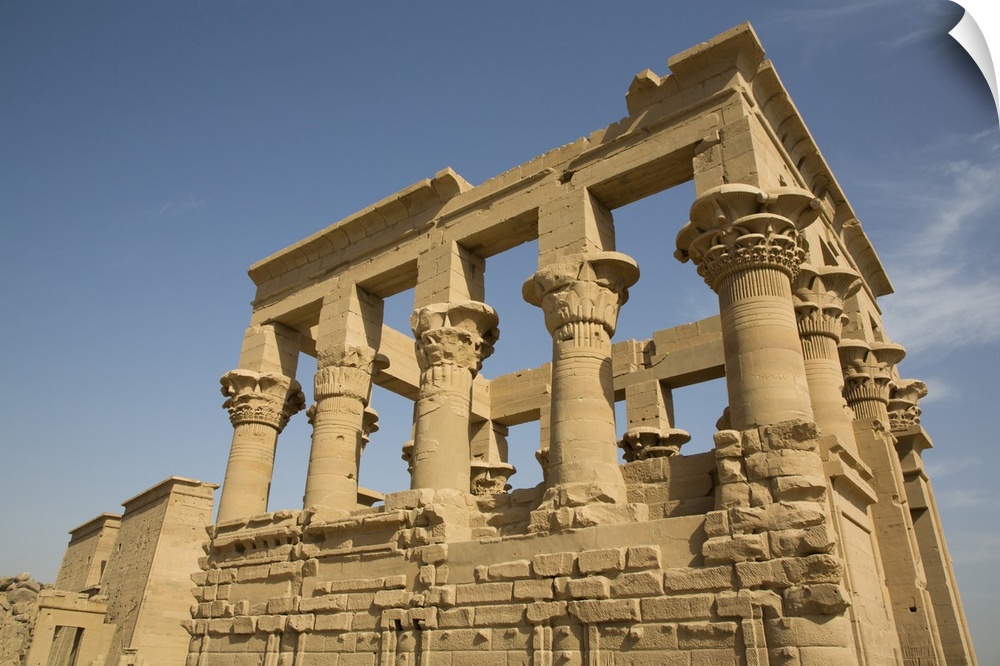 Kiosk of Trajan, Temple of Isis, UNESCO World Heritage Site, Philae Island, Aswan, Nubia, Egypt, North Africa, Africa