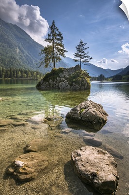 Lake Hintersee, Berchtesgadener Alpen, Bavaria, Germany