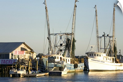 Lazaretto Creek Fishing Port, Tybee Island, Savannah, Georgia