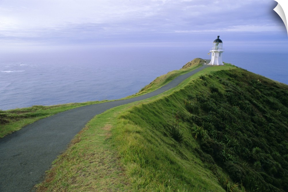 Lighthouse, Cape Reinga, Northland, North Island, New Zealand, Pacific