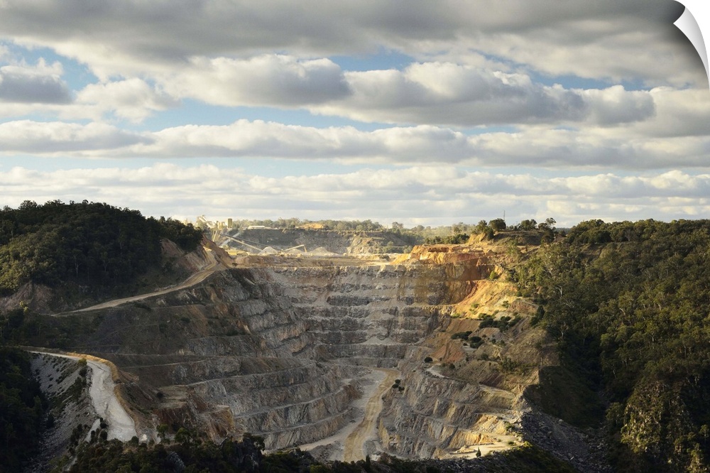 Limestone Quarry at Bungonia, New South Wales, Australia, Pacific