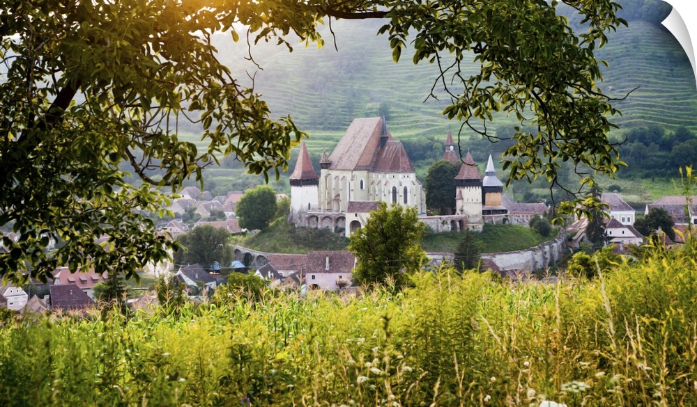 Lutheran fortified church in Biertan (Birthalm), Sibiu County, in the Transylvania region of Romania, Europe