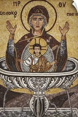 Mary As A Well Of Life, St. George's Orthodox Church, Madaba, Jordan