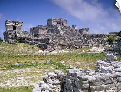 Mayan archaeological site, Tulum, Yucatan, Mexico