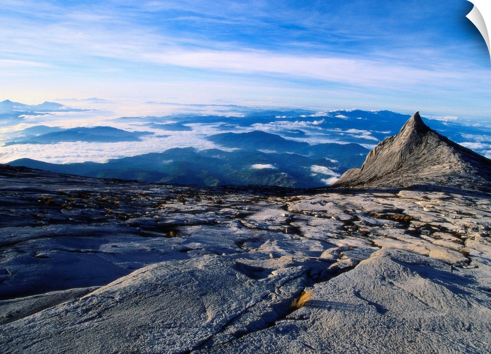 Mt Kinabalu, Kinabalu National Park, Sabah, Borneo, Malaysia.