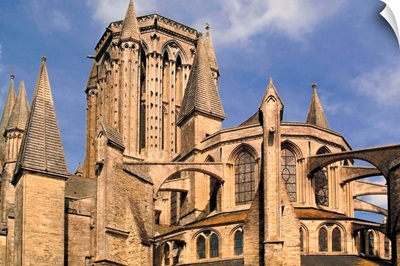 Notre Dame cathedral, Coutances, Cotentin Peninsula, Manche, Normandy, France