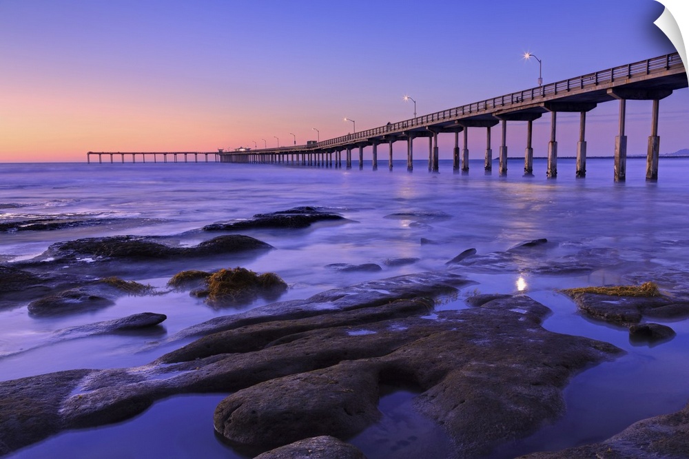 Ocean Beach Pier, San Diego, California, United States of America, North America