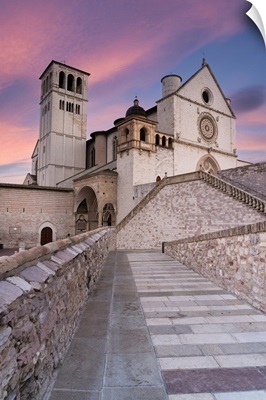 Papal Basilica Of Saint Francis In Assisi, Perugia Province, Umbria, Italy