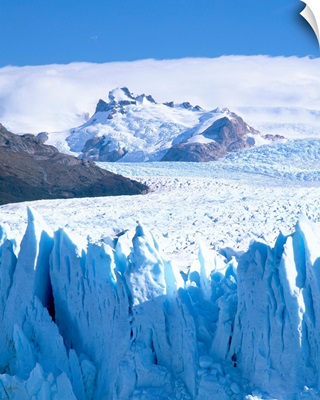 Perito Moreno glacier and Andes mountains, El Calafate, Argentina