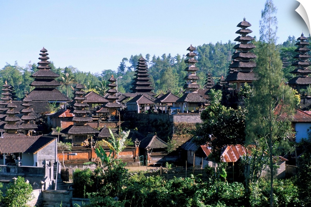 Pura Besakih temple, island of Bali, Indonesia, Southeast Asia, Asia